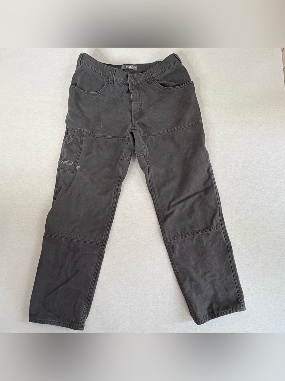 Arborwear Flannel-Lined Gray Work Pants 36W x 32L